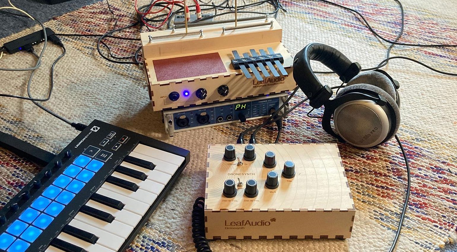 Superbooth 22 : Leaf Audio a une caisse de résonance, des multis, des drones et des étuis