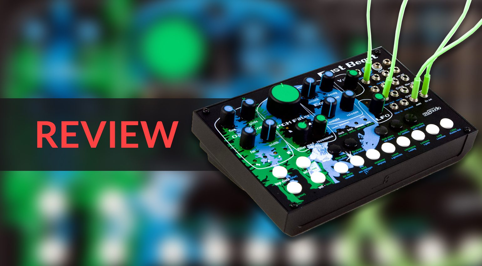 REVUE : Synthétiseur semi-modulaire Cre8audio East Beast EXCLUSIF !