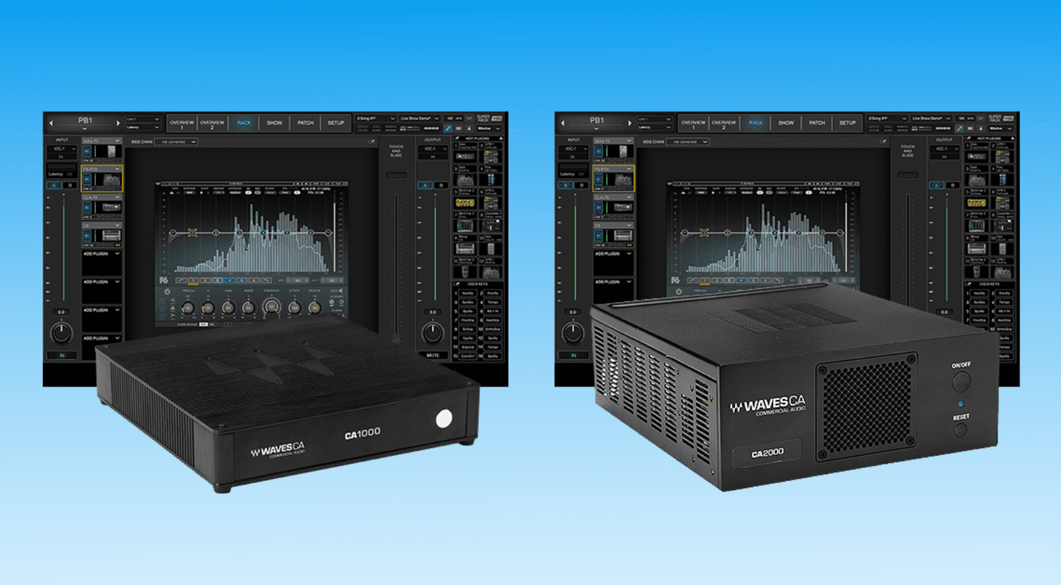 Waves lance une nouvelle division Commercial Audio avec les moteurs DSP CA1000 et CA2000