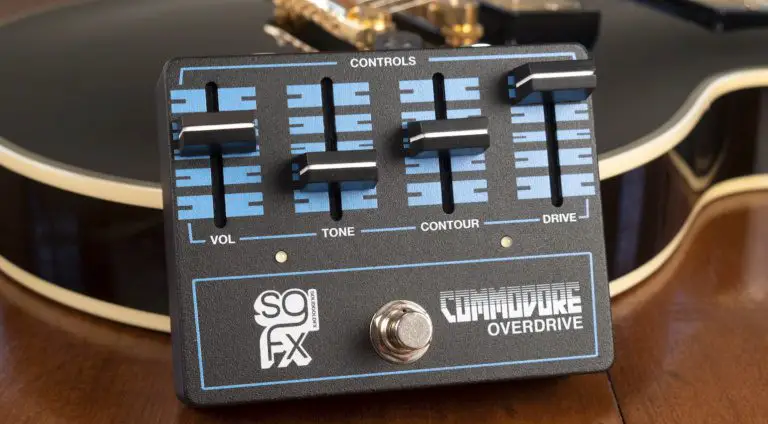 SolidGold FX Commodore Overdrive pedal