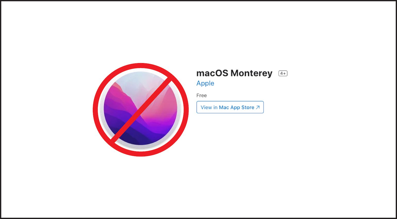 Malheurs de la mise à jour OS X : comment éviter d'être bloqué par macOS Monterey
