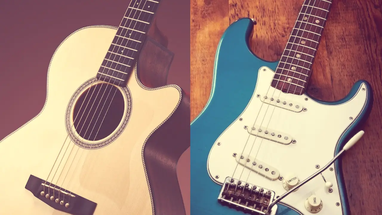 Guitare électrique vs. Guitare acoustique : laquelle pour débuter ?