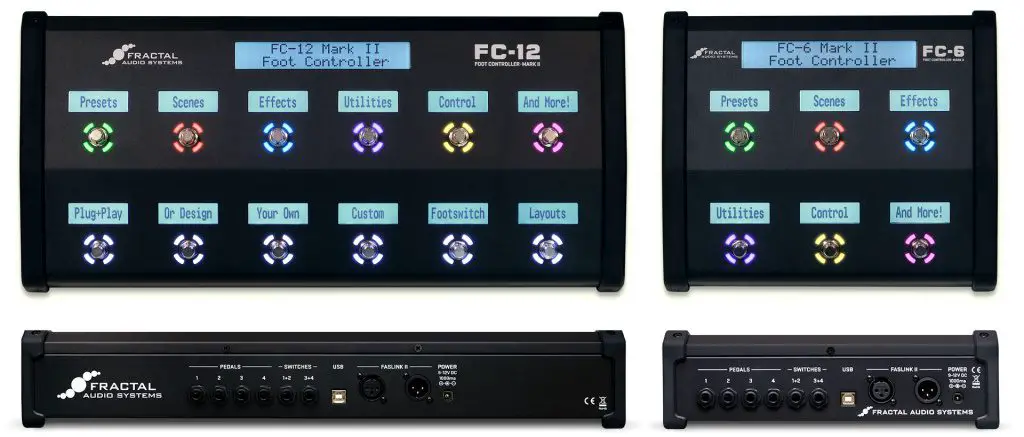Fractal Audio FC-12 Mark II et FC-6 Mark II avec système FASLINK II