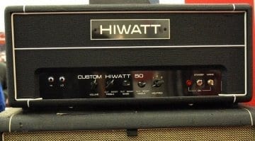 Tête prototype HiWatt Custom 50