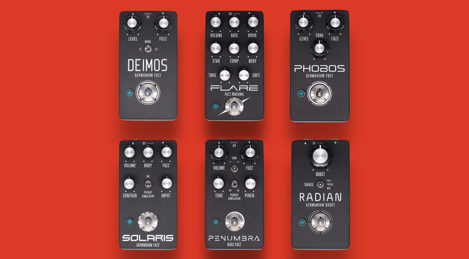 Aion FX launches six new build your own pedal kits, inspired by classic circuits