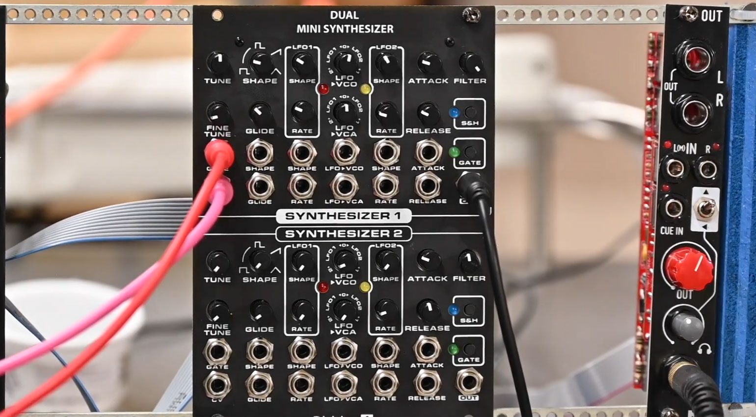 Division 6 Dual Mini Synthesizer