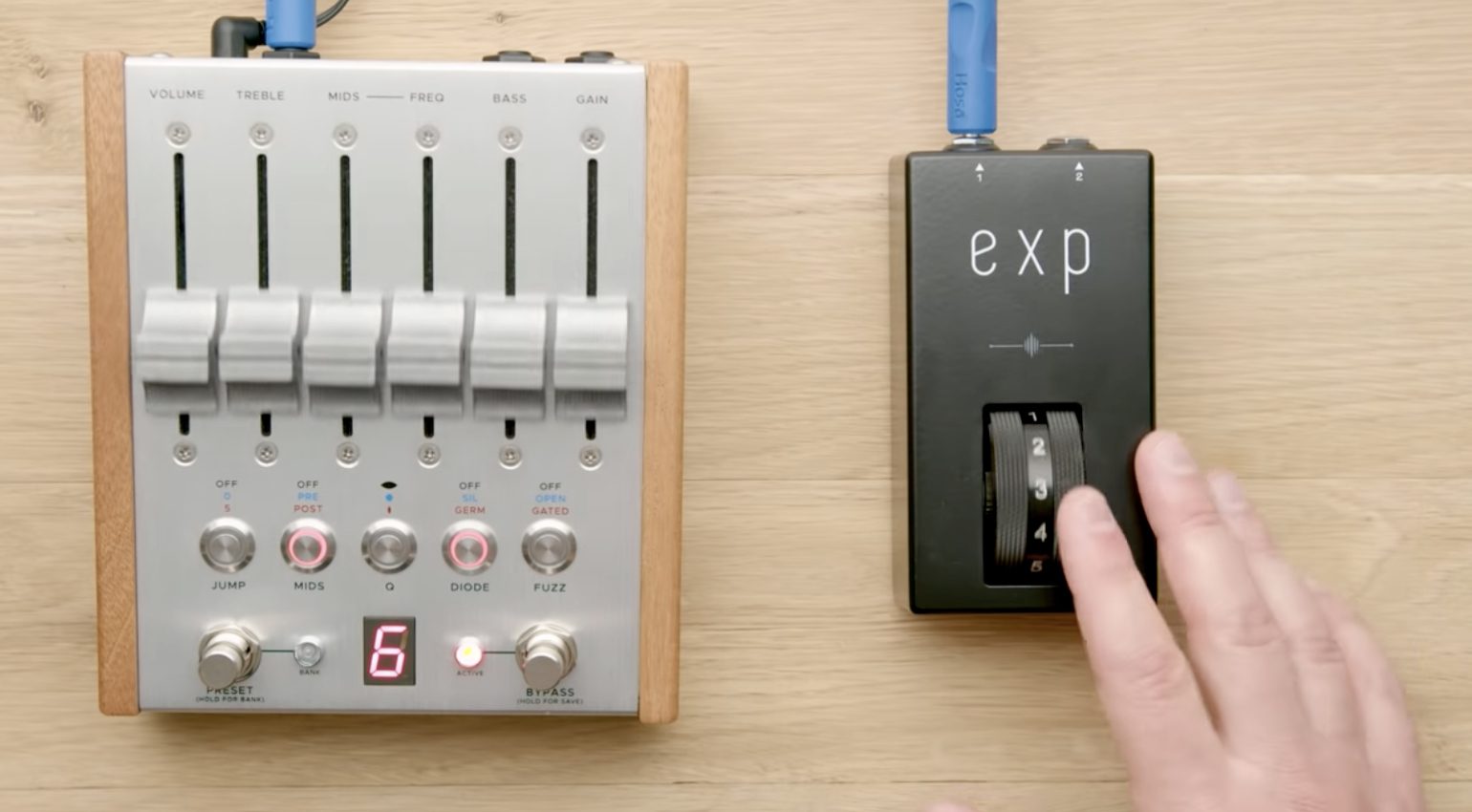 Chase Bliss Audio EXP Expression Roller : contrôlez deux effets simultanément