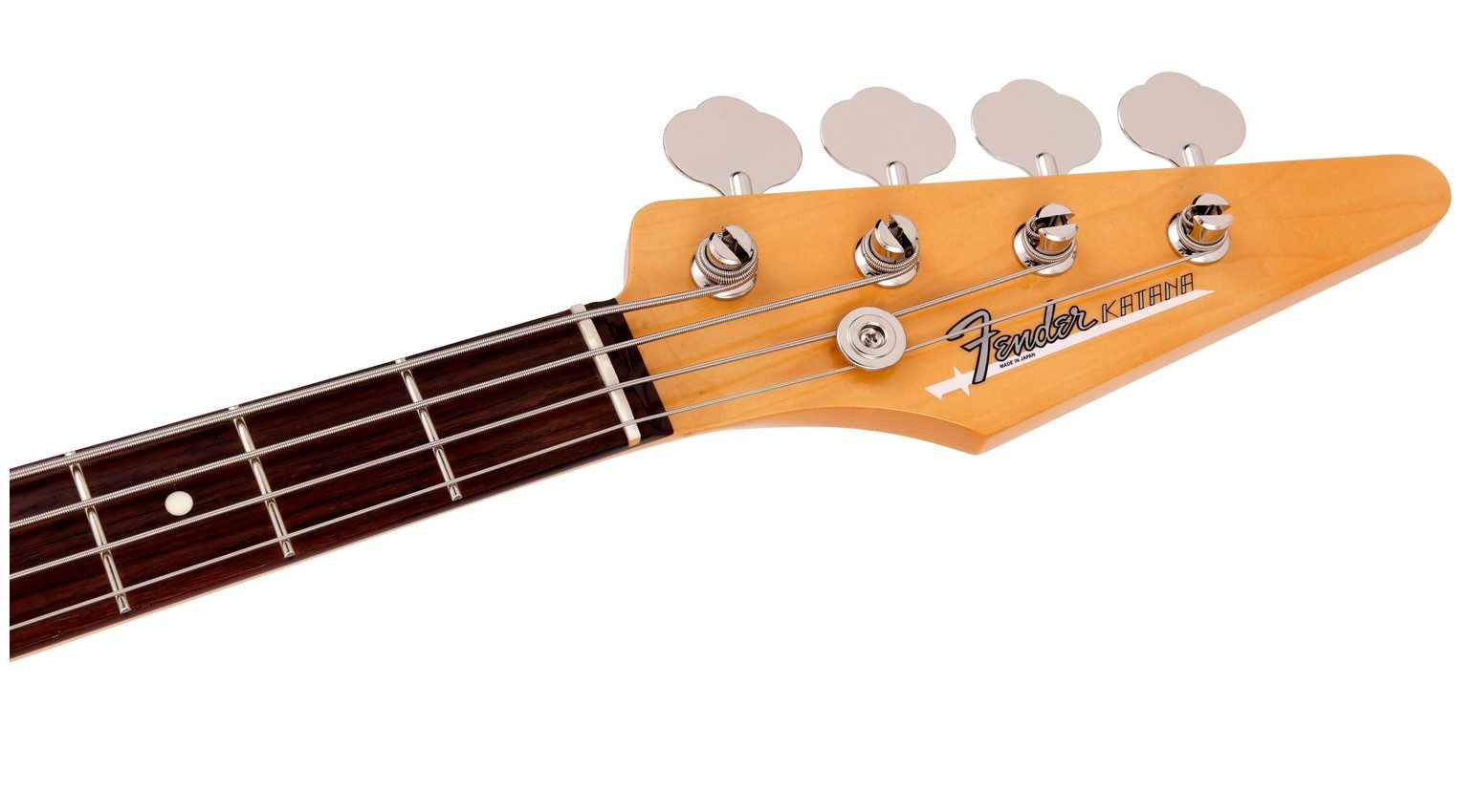 Tête Fender Katana Bass avec logo Fender et logo Katana