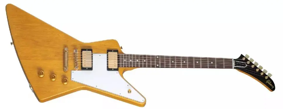 Gibson 1958 Korina Explorer Pickguard Blanc