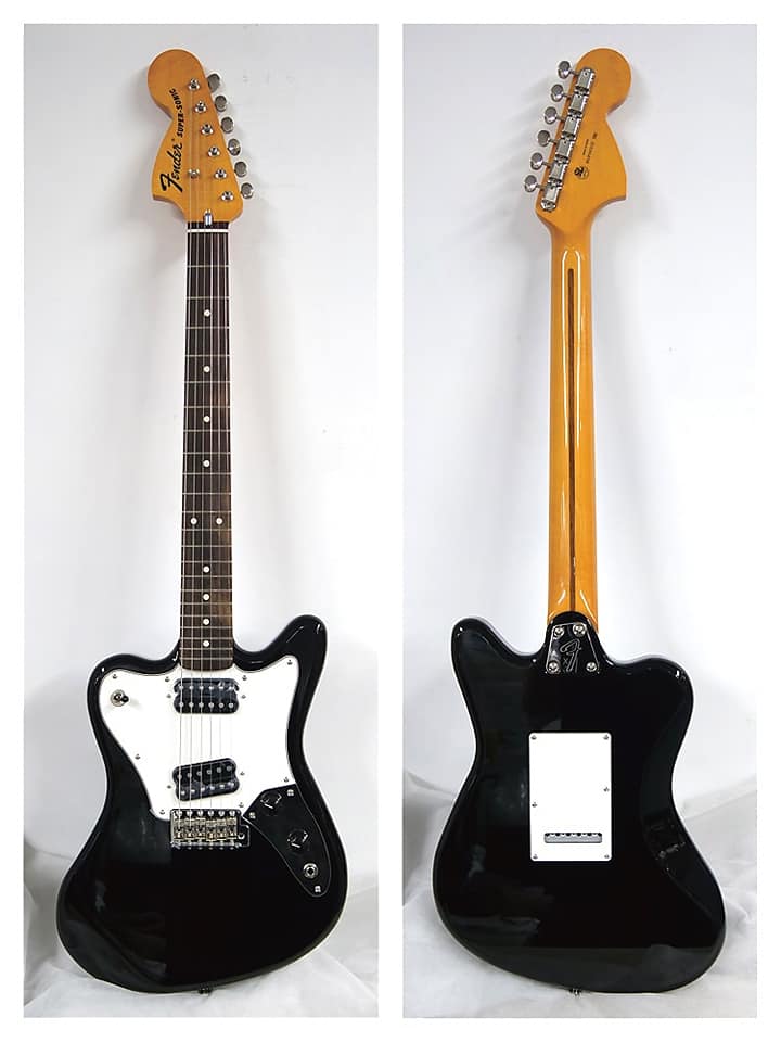 Fender 2021 Limited Edition Made in Japan Super-Sonic en noir