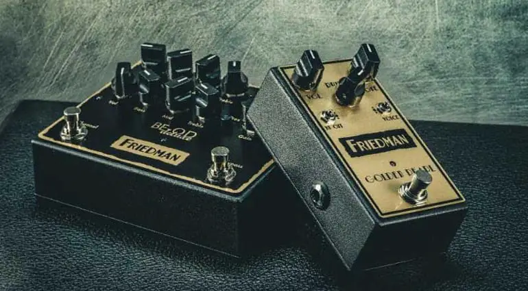 Friedman BE-OD Deluxe and Golden Pearl overdrive pedals