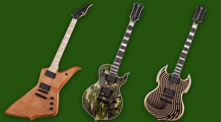 Wylde Audio Limited Editions Blood Eagle Raw Top, Odin Grail Camo and Barbarian Psyclone