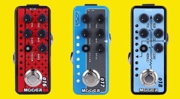 Pédales Mooer Micro Preamp - Phoenix, Cali-MkIV et Custom 100