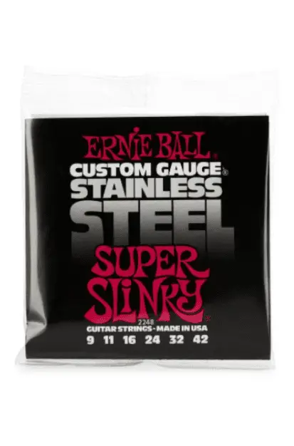 Ernie Ball Super Slinky Acier Inoxydable