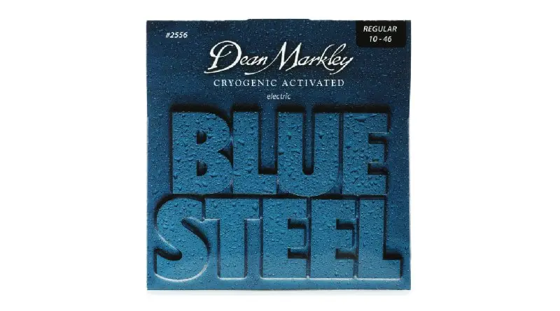 Dean Markley Blue Steel - Meilleures cordes de guitare pour le blues