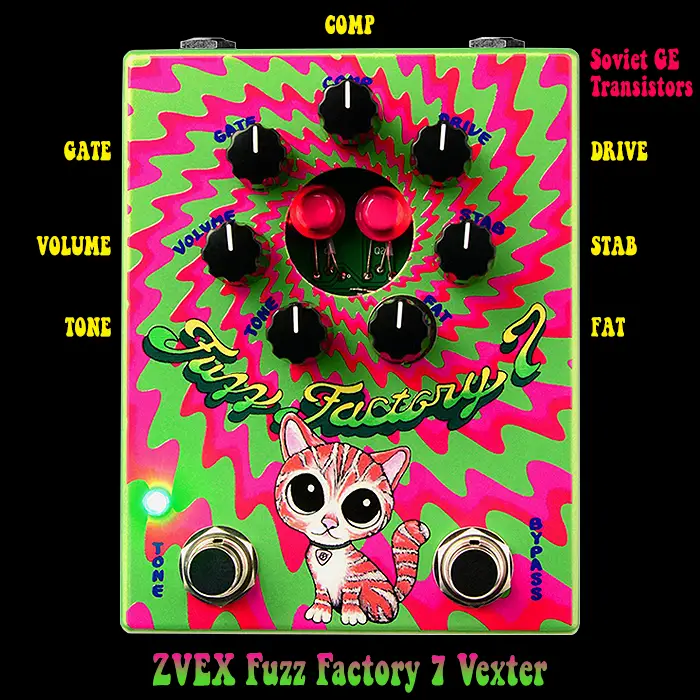 ZVEX lance enfin l'édition Vexter plus abordable de sa pédale Fuzz Factory 7