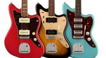 Fender Jazzmaster 60th Anniversary Triple Jazzmaster '58 Jazzmaster et Jazzmaster classique