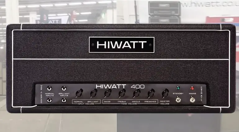 Hiwatt DR401 400 W bass head