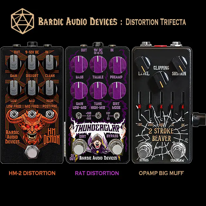 Bardic Audio Devices Distortion Trifecta !