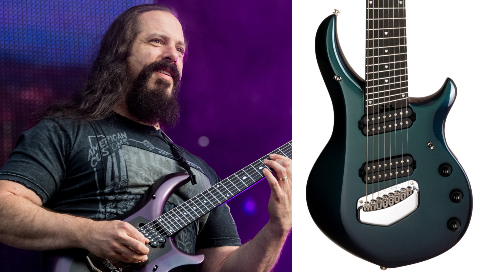 John Petrucci explique ce que c'était que d'utiliser une guitare à 8 cordes sur l'album Dream Theater pour la première fois