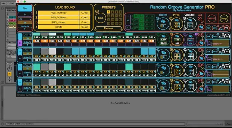 AudioModern Random Groove Generator Pro