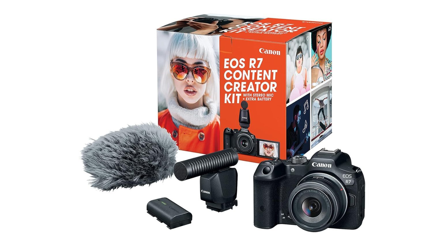 Kit de création de contenu Canon EOS R7