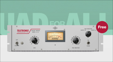 Plug-in gratuit pendant une courte période : Compresseur à lampes Universal Audio LA-2A