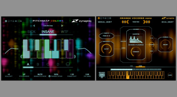Découvrez Zynaptiq Pitchmap :: Couleurs et Orange Vocoder Nano