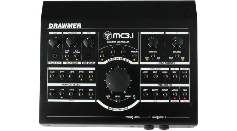 Musikmesse 2016 : Drawmer dévoile des nouvelles du contrôleur de moniteur MC3.1