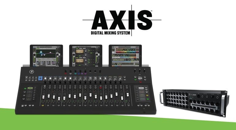NAMM 2016 : Mackie lance le système de mixage numérique AXIS