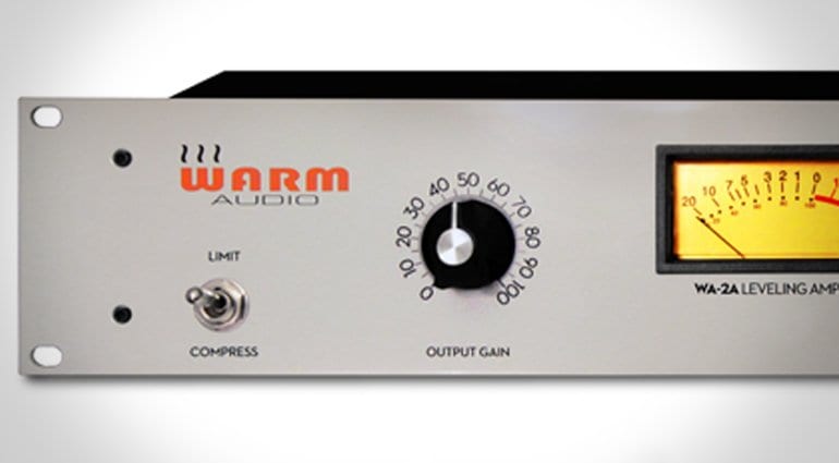 Warm Audio annonce un nouveau compresseur, justement nommé « WA-2A »