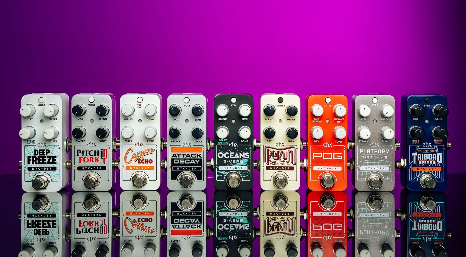 Electro-Harmonix NYC DSP Series pedals unveiled