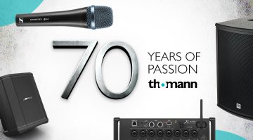 Les meilleures offres Live - 70ème anniversaire de Thomann !