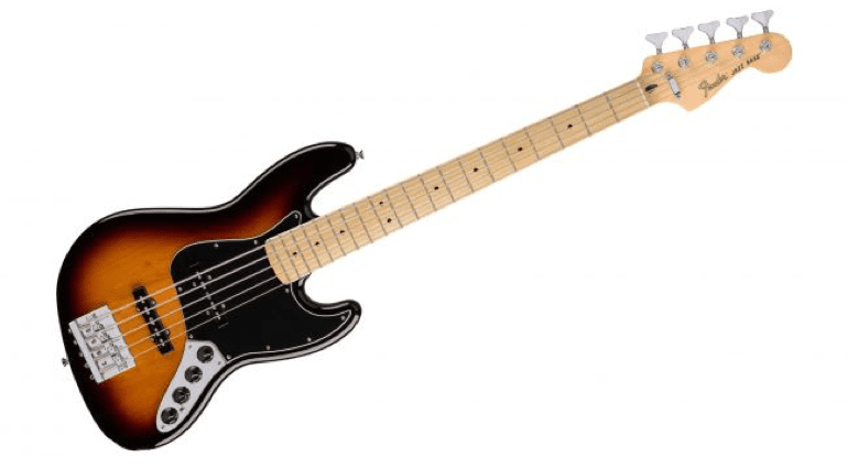 Fender Deluxe Mexican Noiseless Pickups 2016 Active Jazz Bass V