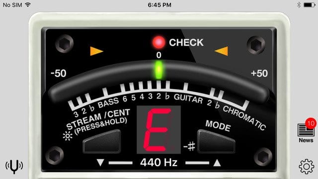 Free Boss TU-3 Tuner iTunes Guitar Bass Google Play App Stores