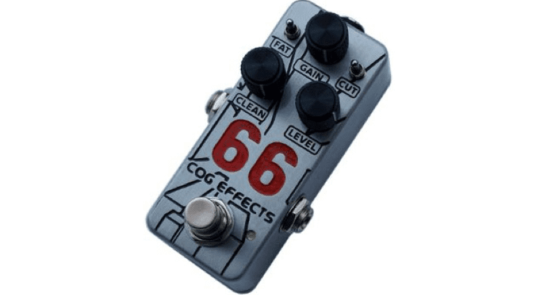 Boutique UK Sheffield Cog Effects Mini 66 Pédale d'overdrive 1590A Pédale d'effet compacte Hammond