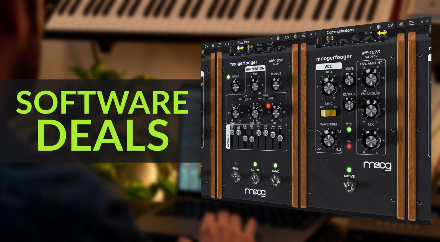 Moogerfooger Plugins on sale