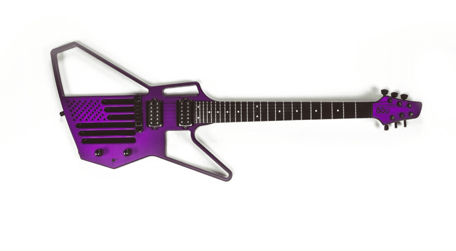 660 Guitars from the USA have announced today that they will be introducing a new Patriot model guitar at next years NAMM Show. Their unique take on guitars is that they use aircraft-grade aluminium to build their instruments. Along with carbon fibre for the necks and quality hardware form TonePros and DiMarzio.
