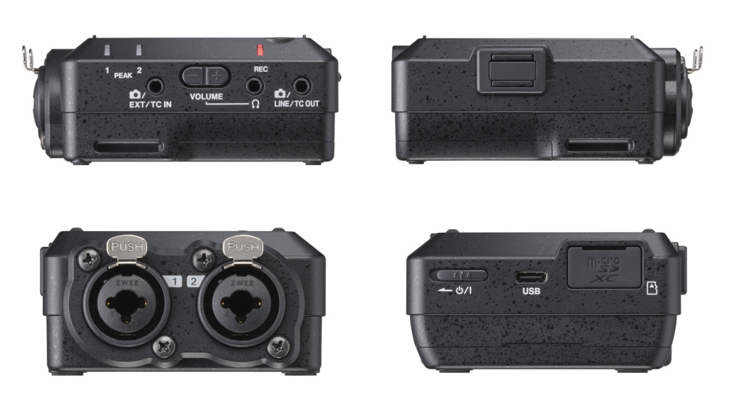 Tascam FR-AV2 : vues