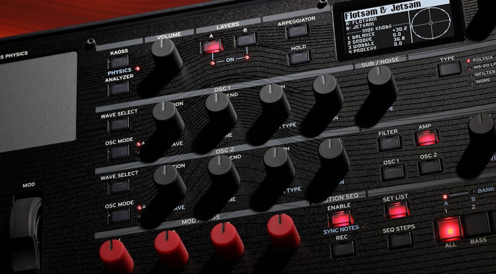 OSCILLATEURS MODWAVE KORG