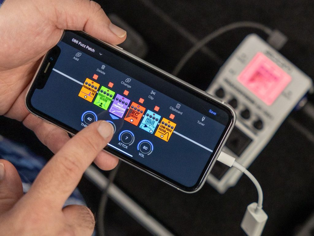 ZOOM MS50G+ Multi-effets pour guitare