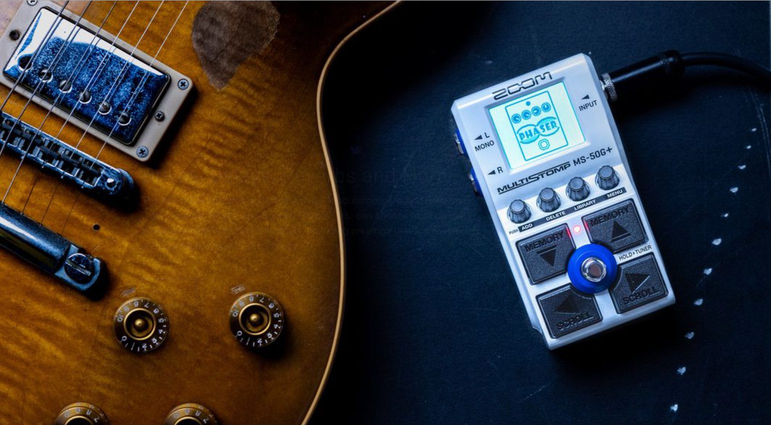 ZOOM MS50G+ Guitar Multi-Effects