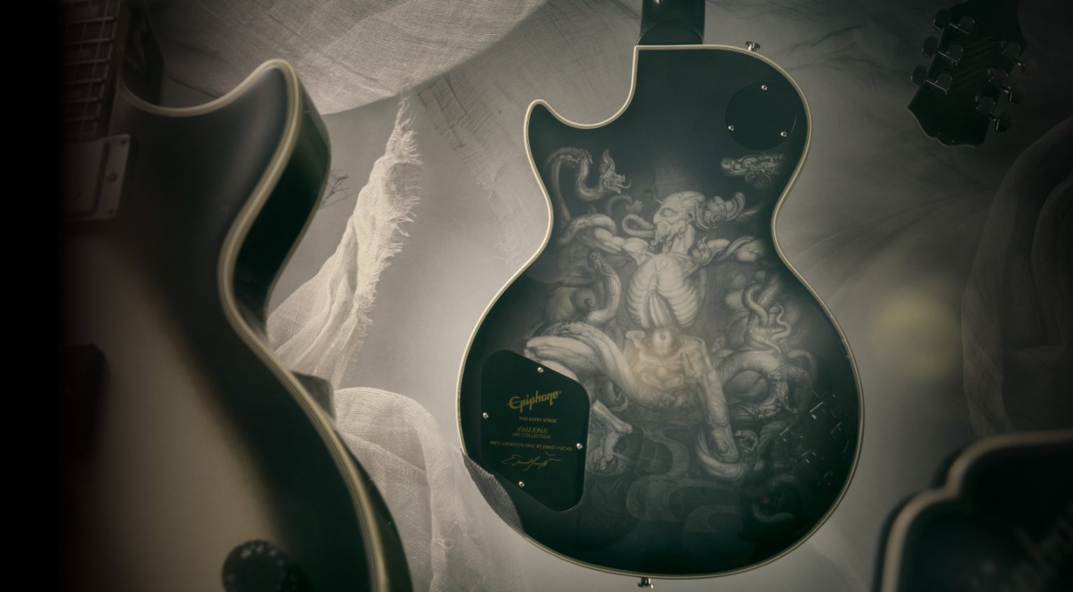 Epiphone Adam Jones Les Paul Custom: Ernst Fuchs' "ANTI-LAOKOON 1965