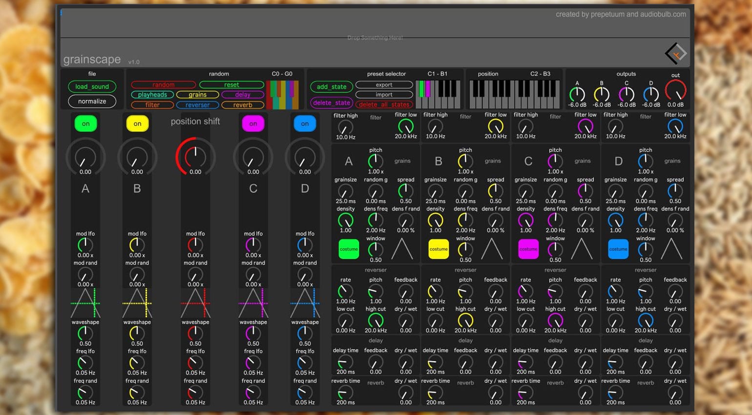 Audiobulb Grainscape