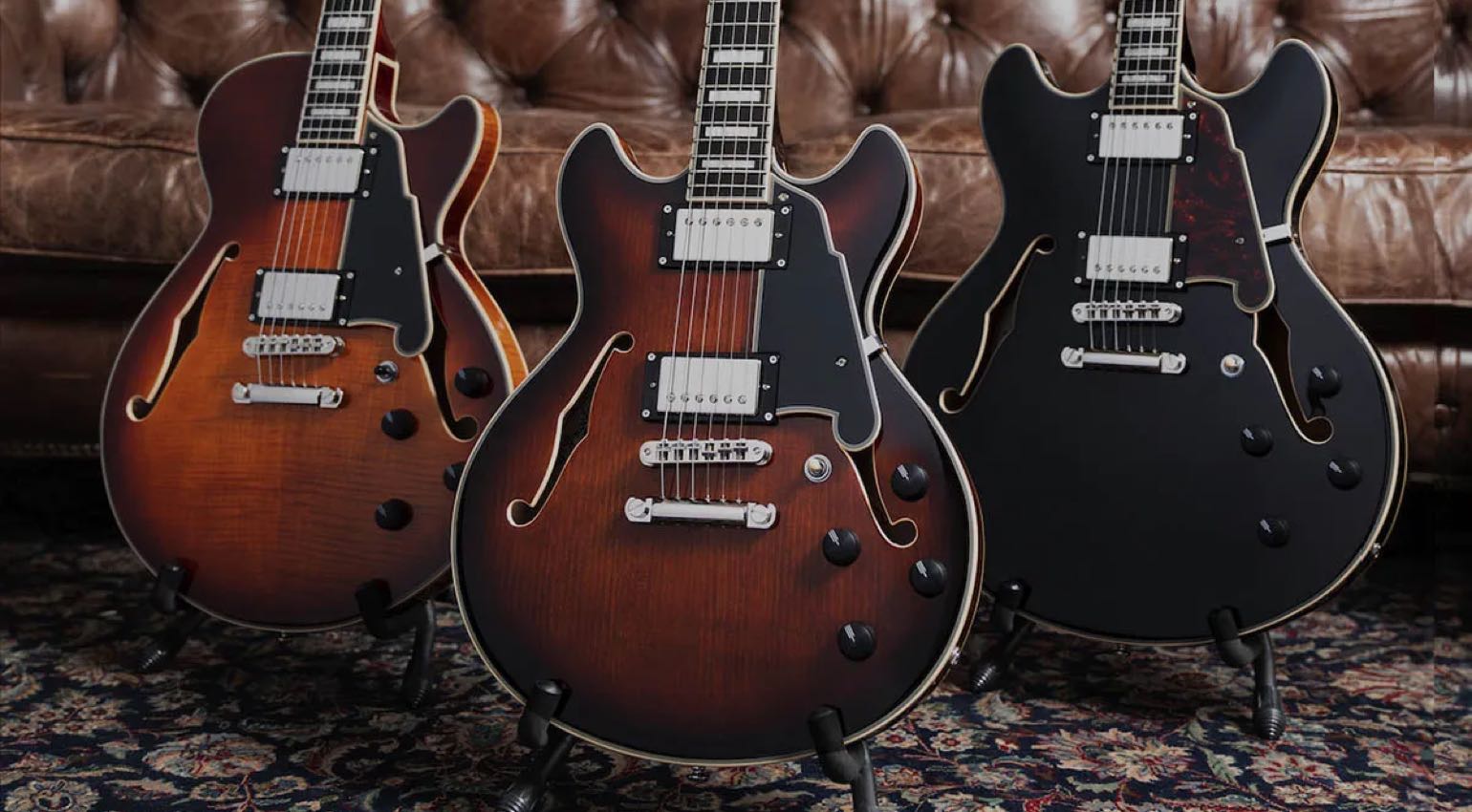 D'Angelico adds Supro Bolt Buckers and new finishes