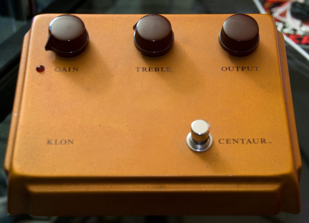 Pédale d'overdrive Klon Centaur