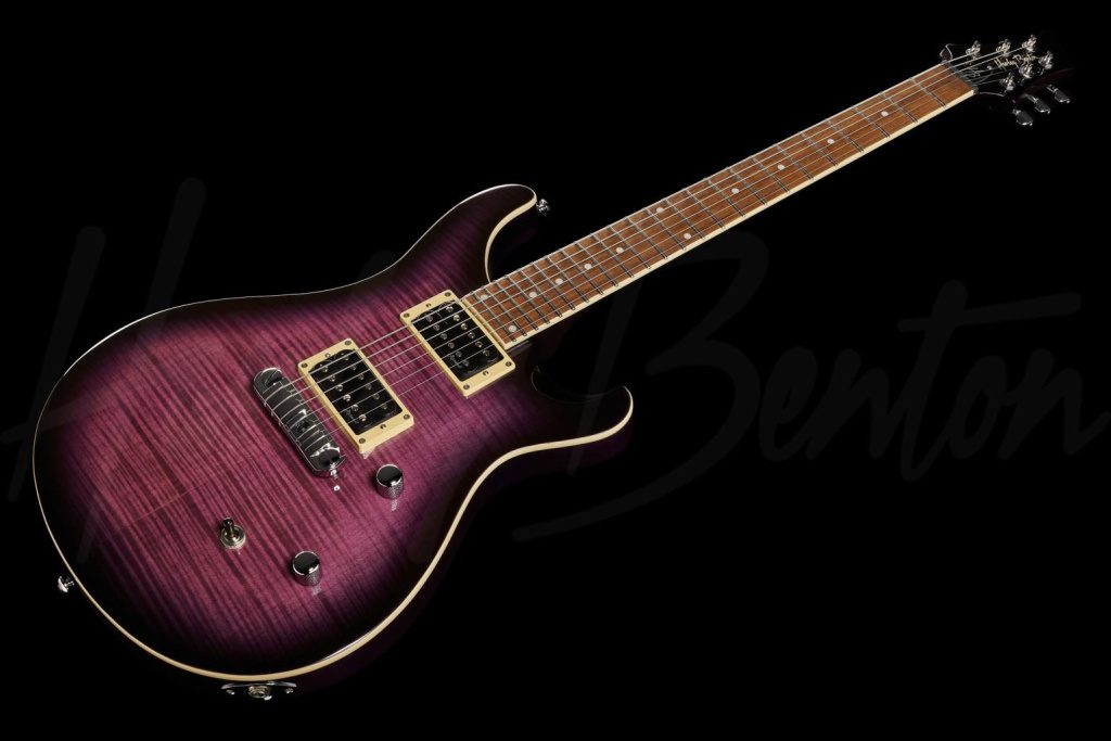 Harley Benton CST-24 Purple Burst