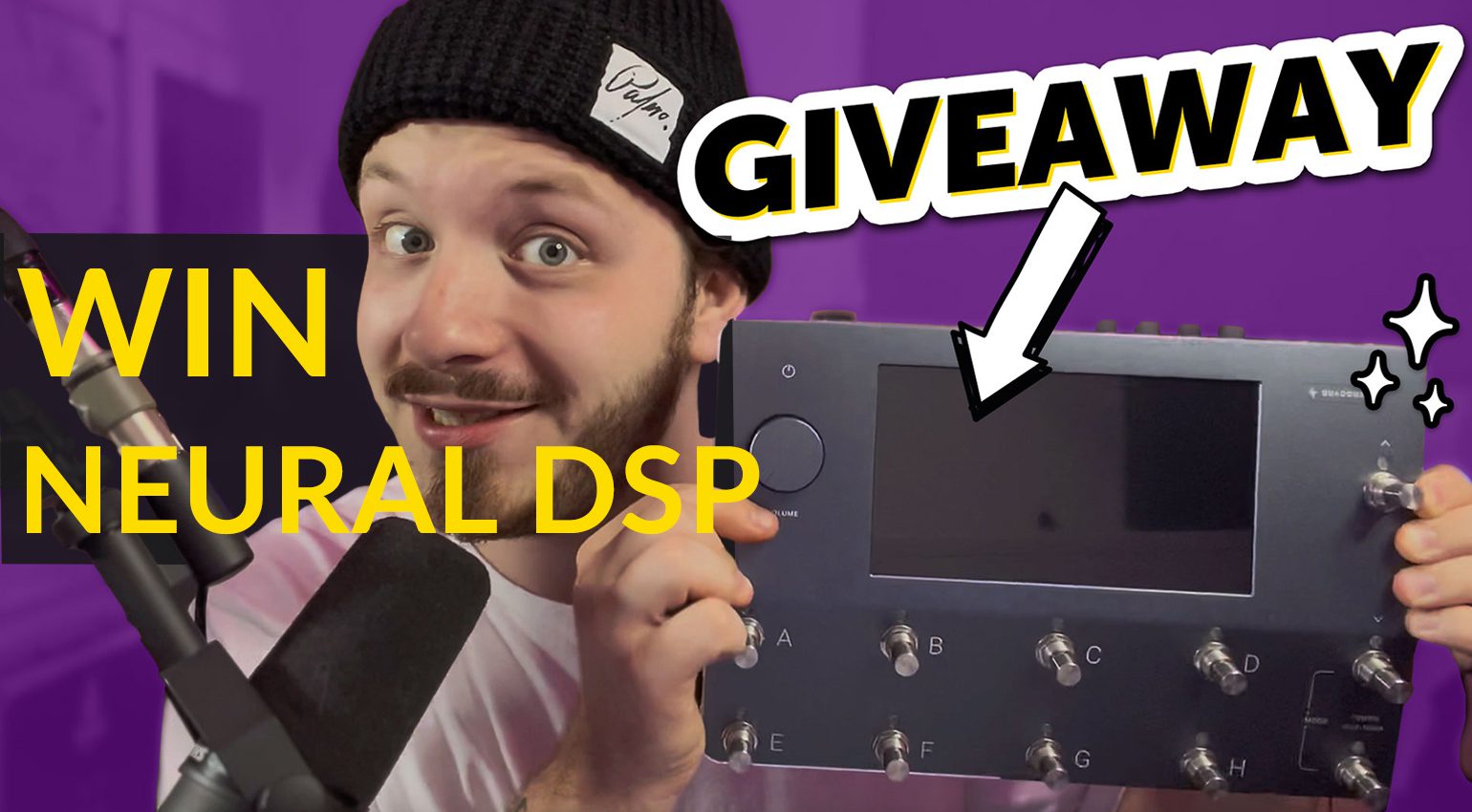 Gagnez un cortex DSP NEURAL DSP de nos amis à Bonedo!