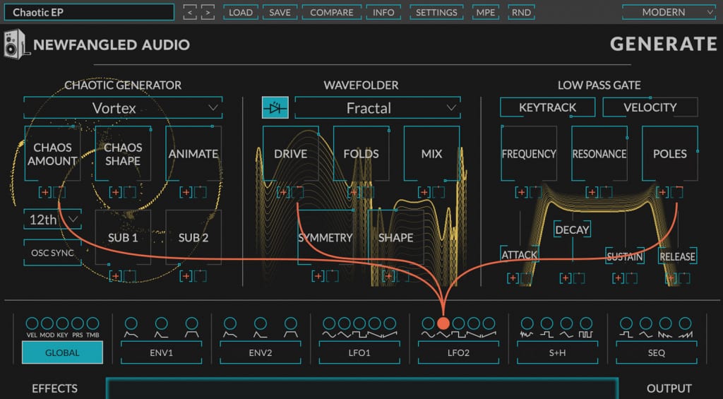 Audio newfangled Générer