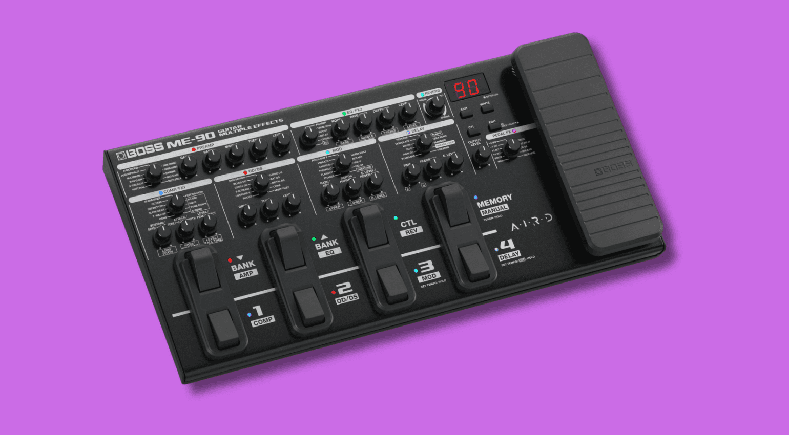 Boss Me-90: Sons premium de compact stomp Box
